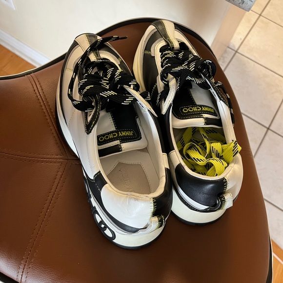 Jimmy Choo sneakers size 41/41.5 but cut a size bigger. - Picture 3 of 7